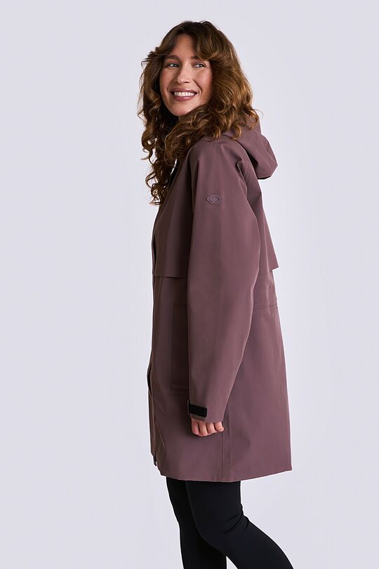 Nuo lietaus apsaugantis paltas su membrana 2 | RUDA | Audimas