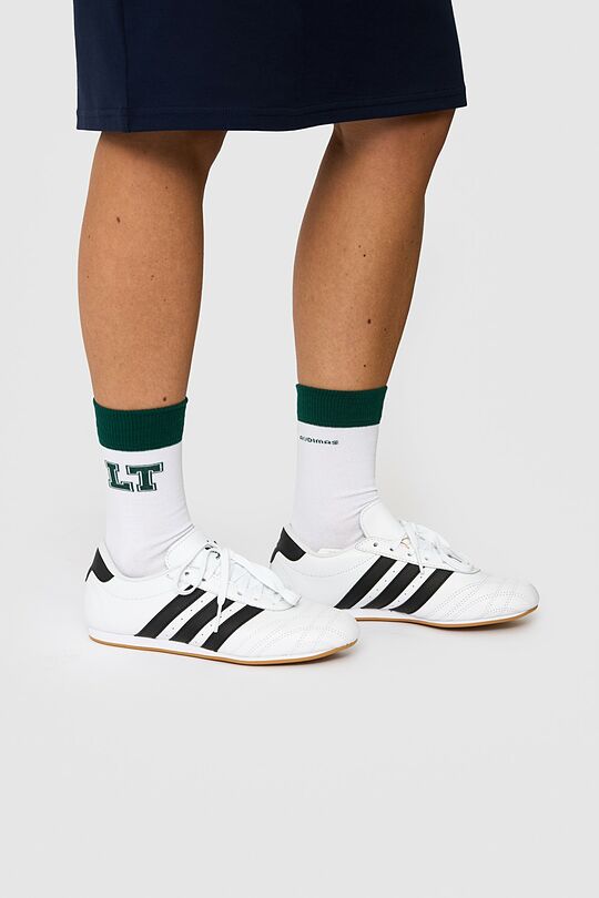 Nacionalinės kolekcijos medvilninės kojinės 5 | BALTA | Audimas