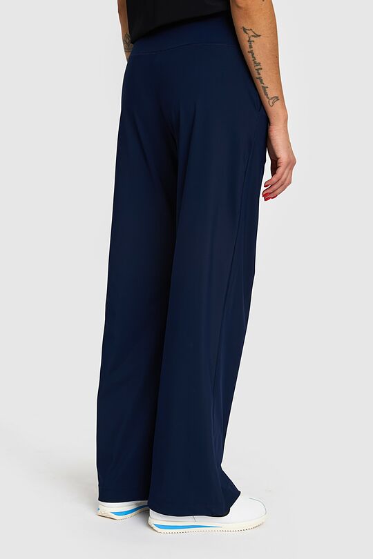 SENSITIVE laisvo silueto kelnės 3 | MĖLYNA | Audimas