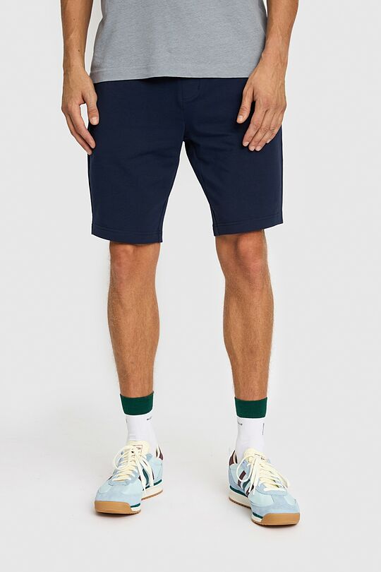 Tamprūs medvilniniai šortai 2 | MĖLYNA | Audimas