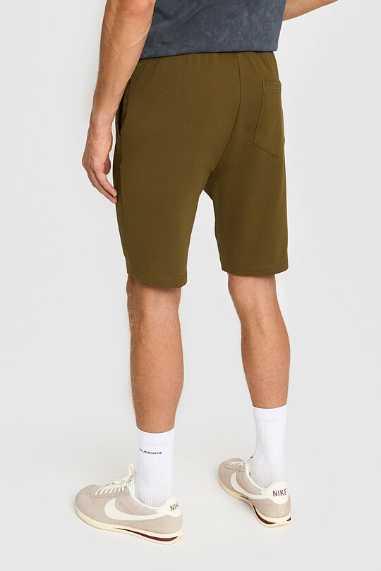 Tamprūs medvilniniai šortai 3 | ŽALIA | Audimas