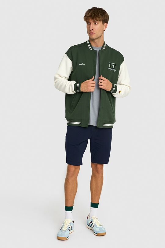 Tamprūs medvilniniai šortai 1 | MĖLYNA | Audimas