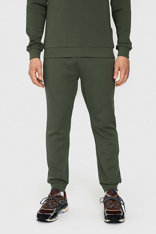 Lengvos kelnės su Modalu 4 | ŽALIA | Audimas