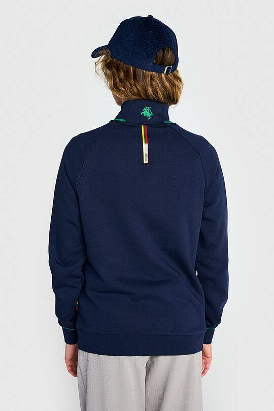 Nacionalinės kolekcijos džemperis su užtrauktuku 2 | MĖLYNA | Audimas