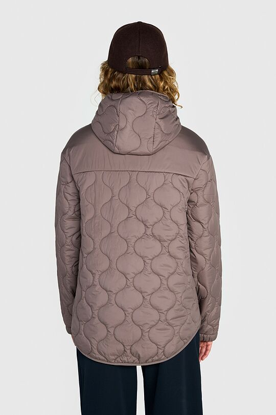 Trumpa demisezoninė striukė 2 | KREMINĖ | Audimas