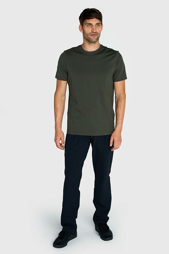 Medvilniniai marškinėliai trumpomis rankovėmis 4 | ŽALIA | Audimas