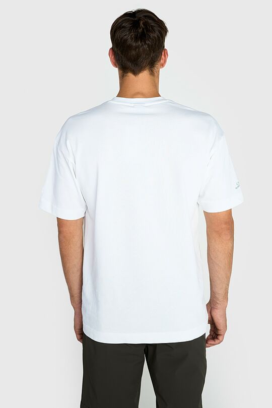 Padidinto silueto marškinėliai 5 | BALTA | Audimas