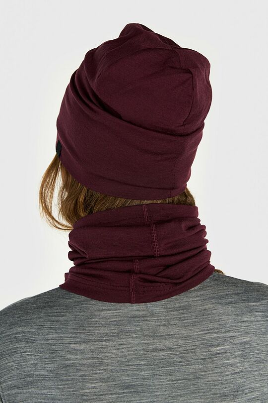 Merino vilnos kepurė 5 | BORDO | Audimas