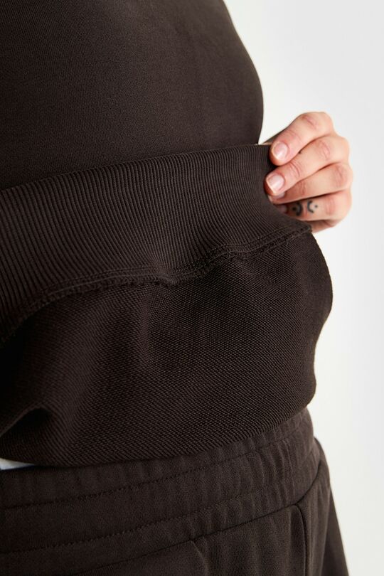 Švelnus medvilninis džemperis 3 | RUDA | Audimas