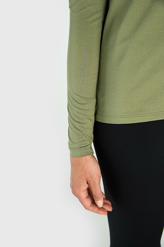 Sportiniai marškinėliai ilgomis rankovėmis 2 | ŽALIA | Audimas