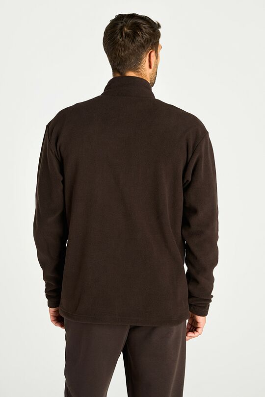 Atsegamas fliso džemperis 4 | RUDA | Audimas