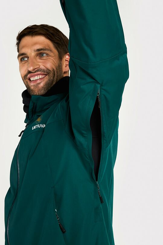 Slidinėjimo striukė su 3M pašiltinimu 10 | ŽALIA | Audimas