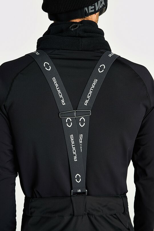 Slidinėjimo kelnės su 3M pašiltinimu 5 | JUODA | Audimas