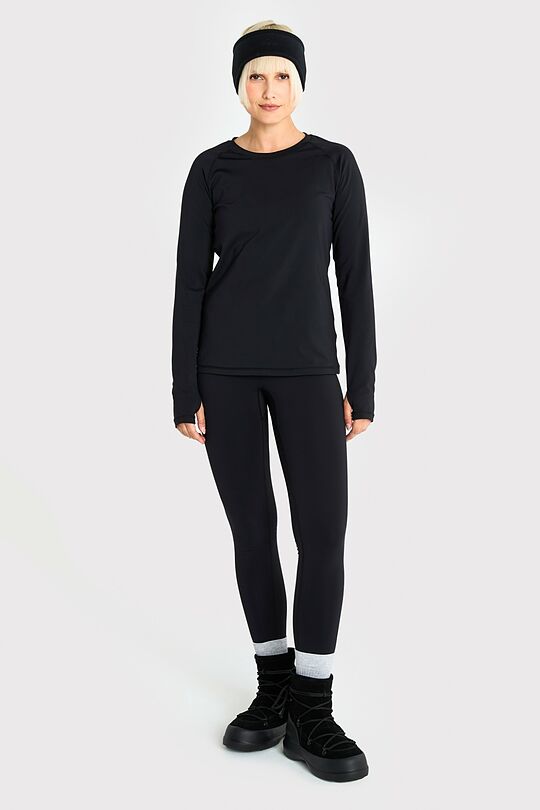 Sintetinės tamprės šiauštu vidumi 1 | JUODA | Audimas