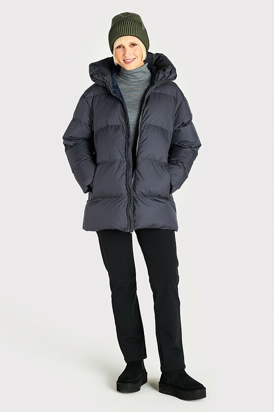 Pūkinė striukė 1 | PILKA | Audimas