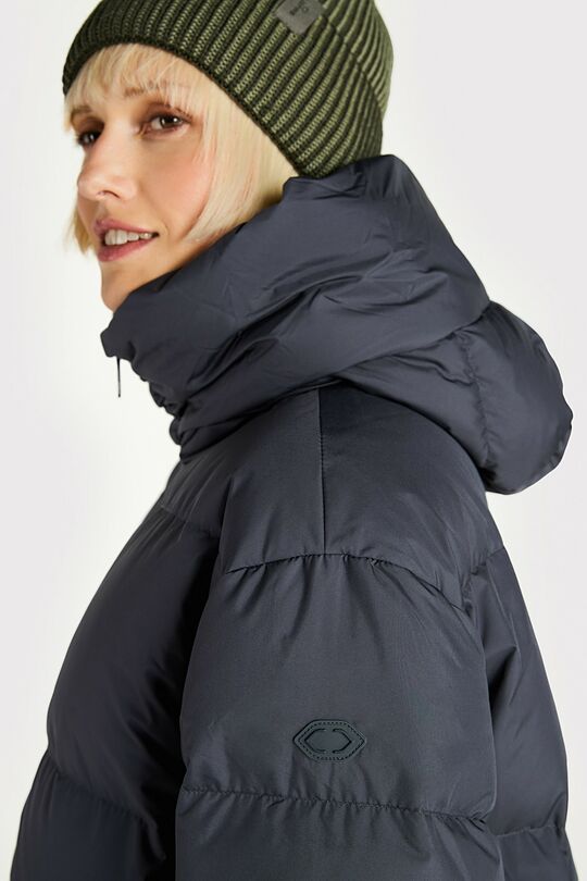 Pūkinė striukė 4 | PILKA | Audimas