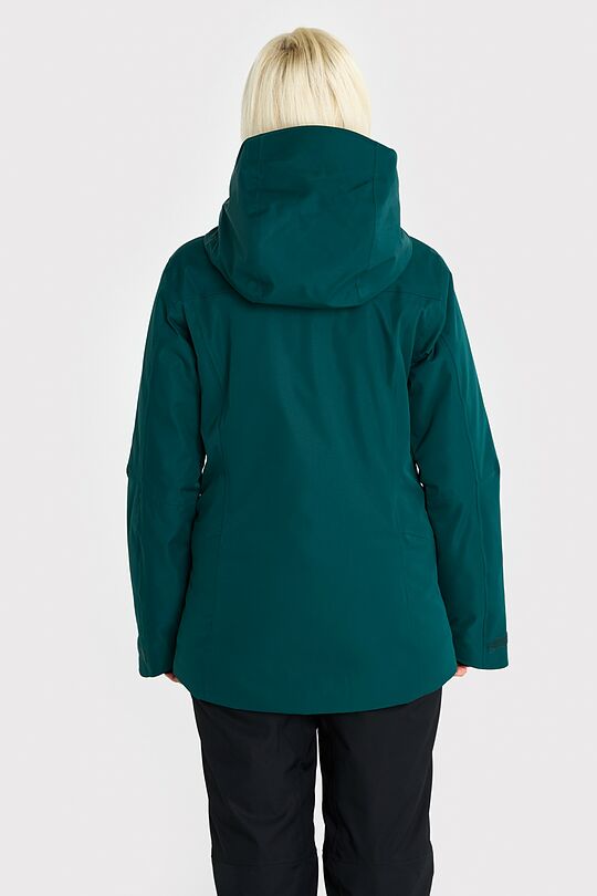 Slidinėjimo striukė su 3M pašiltinimu ir membrana 3 | ŽALIA | Audimas