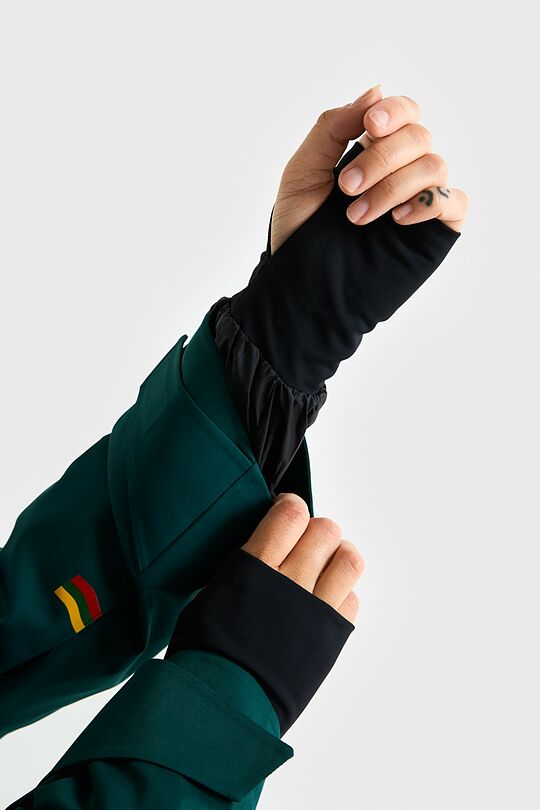 Slidinėjimo striukė su 3M pašiltinimu 8 | ŽALIA | Audimas