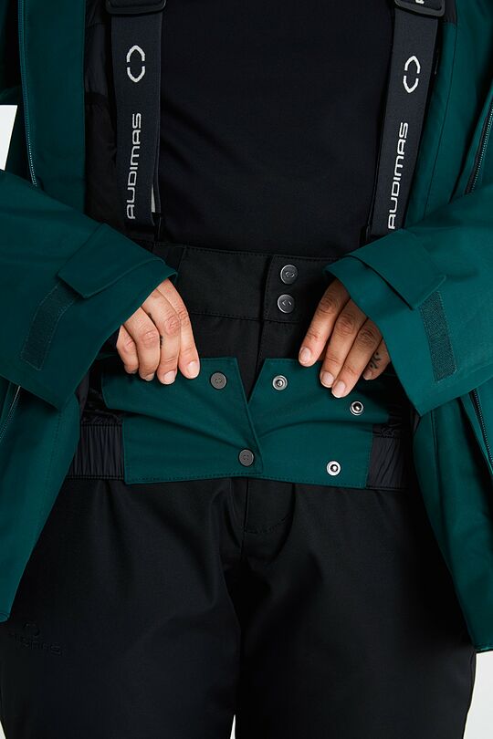 Slidinėjimo striukė su 3M pašiltinimu 14 | ŽALIA | Audimas