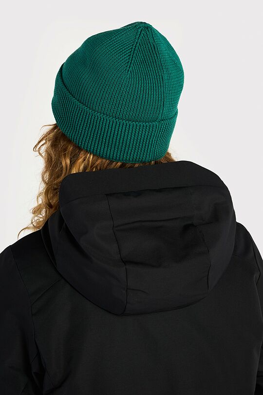 Nacionalinės kolekcijos merino vilnos kepurė 3 | ŽALIA | Audimas