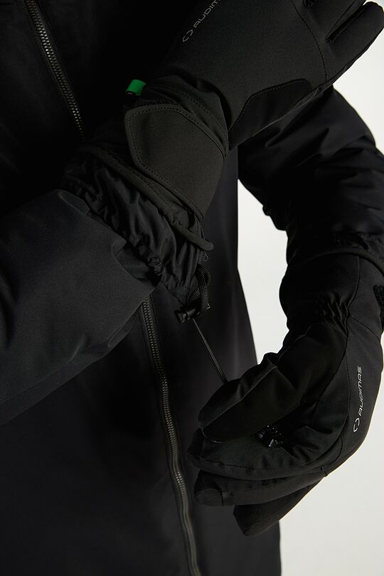 Slidinėjimo pirštinės 3 | JUODA | Audimas