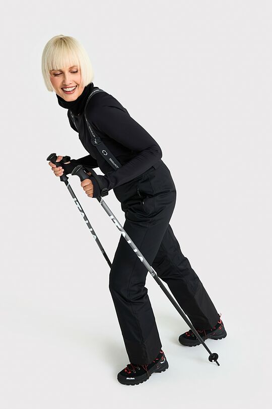 Slidinėjimo kelnės su 3M pašiltinimu 9 | JUODA | Audimas