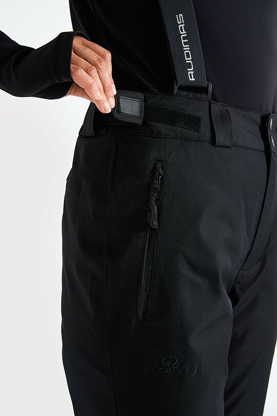 Slidinėjimo kelnės su 3M pašiltinimu 5 | JUODA | Audimas