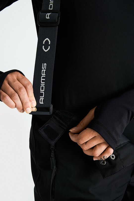 Slidinėjimo kelnės su 3M pašiltinimu 8 | JUODA | Audimas