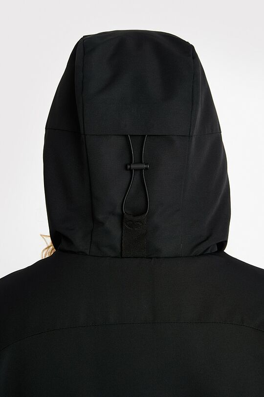 Paltas su sintetiniu pašiltinimu 8 | JUODA | Audimas