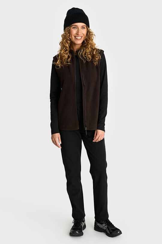 Softshell medžiagos kelnės kasdienai 1 | JUODA | Audimas