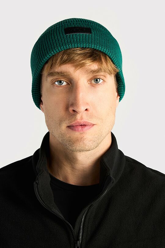 Nacionalinės kolekcijos merino vilnos kepurė 2 | ŽALIA | Audimas
