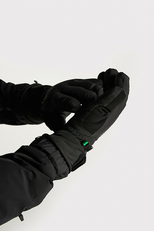 Slidinėjimo pirštinės 8 | JUODA | Audimas