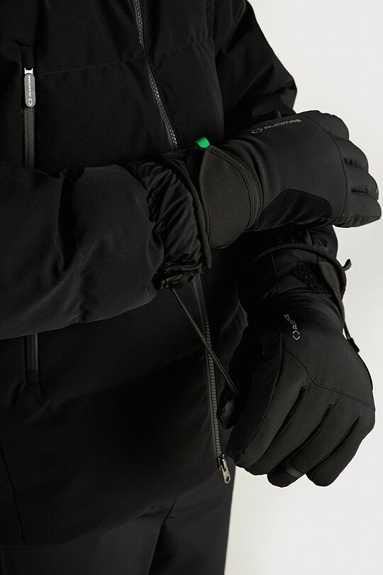 Slidinėjimo pirštinės 9 | JUODA | Audimas