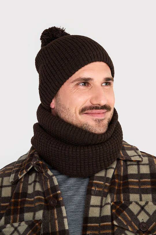 Kaklo mova su flisiniu pamušalu 1 | RUDA | Audimas