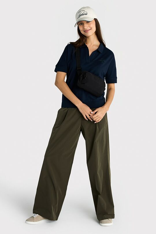 Nacionalinės kolekcijos polo marškinėliai 6 | TAMSIAI MĖLYNA | Audimas