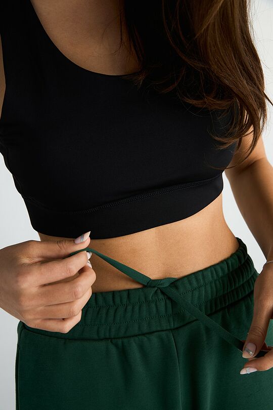 Nacionalinės kolekcijos medvilninės kelnės 5 | ŽALIA | Audimas