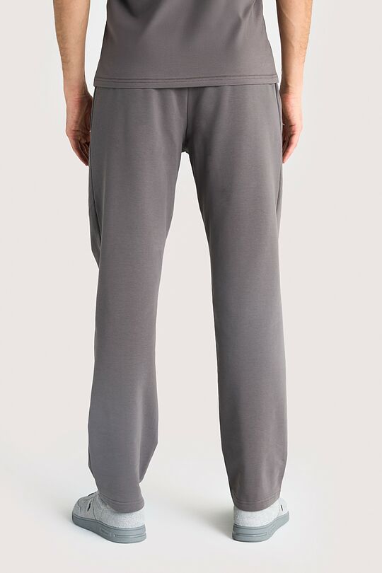 Tiesaus silueto medvilninės kelnės 3 | PILKA | Audimas