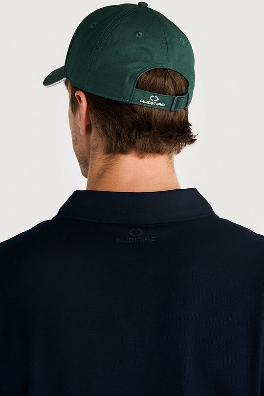 Nacionalinės kolekcijos polo marškinėliai 3 | TAMSIAI MĖLYNA | Audimas