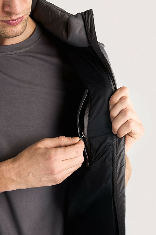 Lengva liemenė su sintetiniu pašiltinimu 5 | PILKA | Audimas