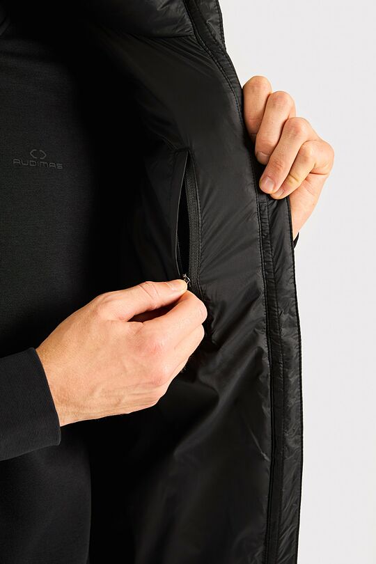 Lengva liemenė su sintetiniu pašiltinimu 5 | JUODA | Audimas