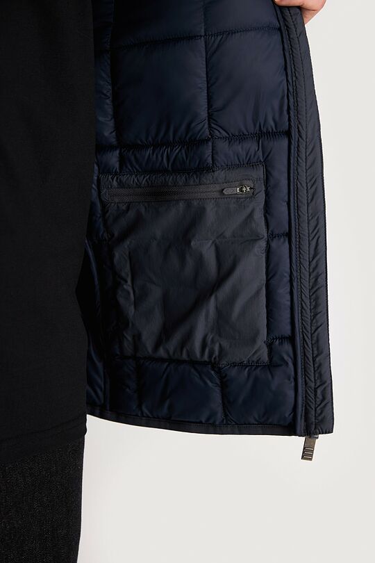 Lengva striukė su sintetiniu pašiltinimu 5 | TAMSIAI PILKA | Audimas