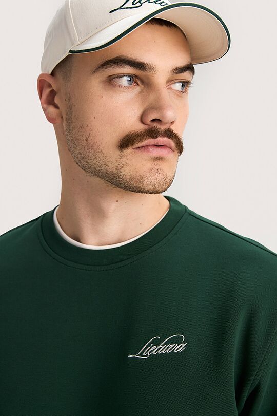 Nacionalinės kolekcijos pikė džemperis 5 | ŽALIA | Audimas