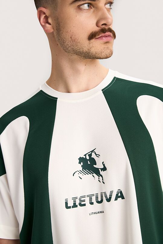 Nacionalinės kolekcijos padidinti marškinėliai 13 | BALTA | Audimas