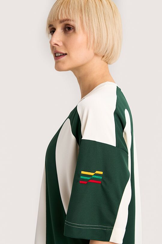 Nacionalinės kolekcijos padidinti marškinėliai 10 | BALTA | Audimas