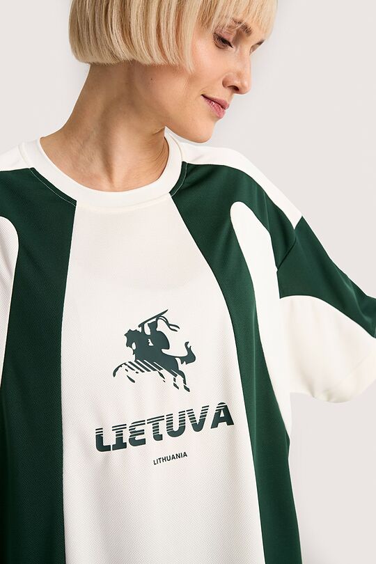 Nacionalinės kolekcijos padidinti marškinėliai 12 | BALTA | Audimas