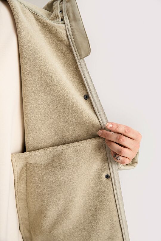 Softshell medžiagos paltas 6 | ŠVIESIAI PILKA | Audimas