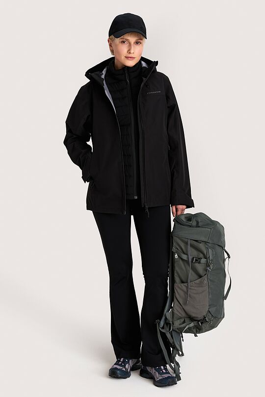 Striukė nuo vėjo ir lietaus 1 | JUODA | Audimas