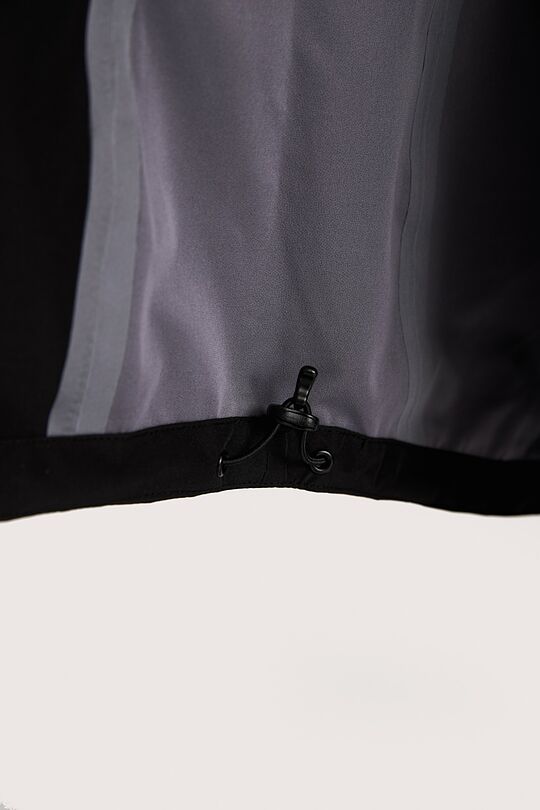 Striukė nuo vėjo ir lietaus 7 | JUODA | Audimas