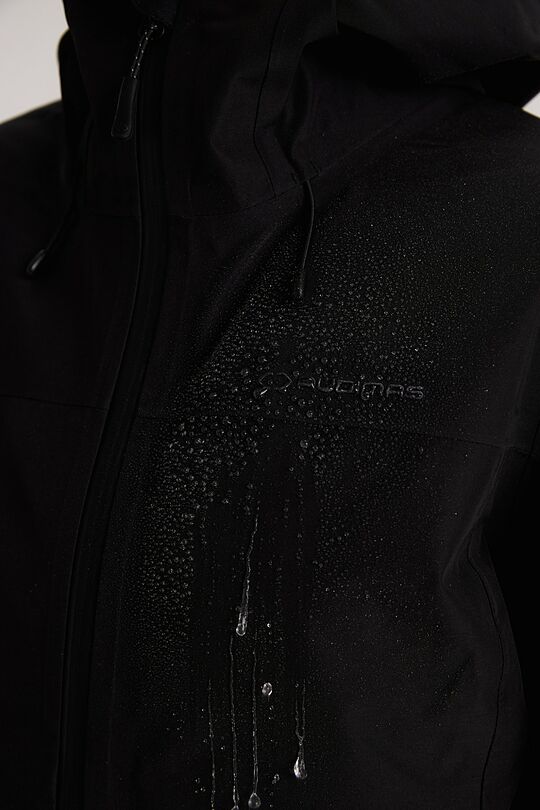 Striukė nuo vėjo ir lietaus 8 | JUODA | Audimas