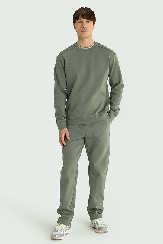 Džemperis su medvilnės pluoštu 4 | CHAKI | Audimas